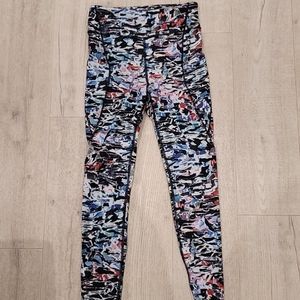 Lululemon pants- Blue, White, Black, size 6